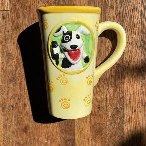 Vintage Pets.com Sock Puppet Ceramic Mug